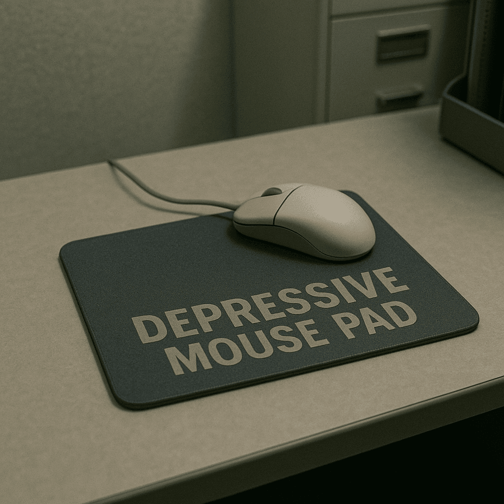 Depressive Mouse Pad
