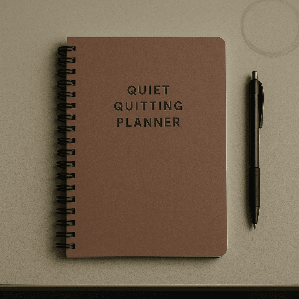 Quiet Quitting Planner