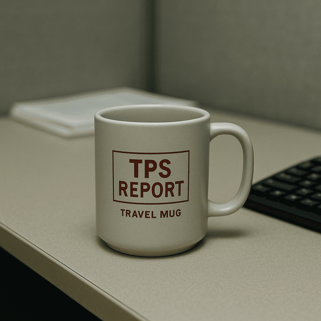 TPS Report Travel Mug